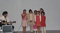 Children from the orphanage in Rosarito performing during a charity event in Mexico, 2007